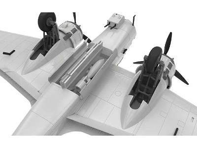 Bristol Blenheim MkIV - lekki dwusilnikowy bombowiec brytyjski - zdjęcie 8