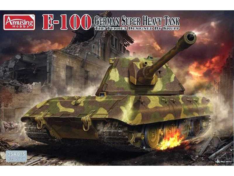 E-100 - niemiecki superciężki czołg z wieżą Kruppa - zdjęcie 1 E-100 - niemiecki superciężki czołg z wieżą Kruppa - zdjęcie 1
