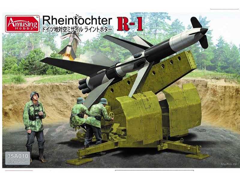 Rheintochter R-1 - kierowany pocisk rakietowy ziemia-powietrze - zdjęcie 1 Rheintochter R-1 - kierowany pocisk rakietowy ziemia-powietrze - zdjęcie 1