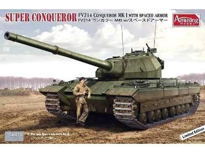 FV214 Conqueror Mk I czołg brytyjski z pancerzem warstwowym - zdjęcie 1