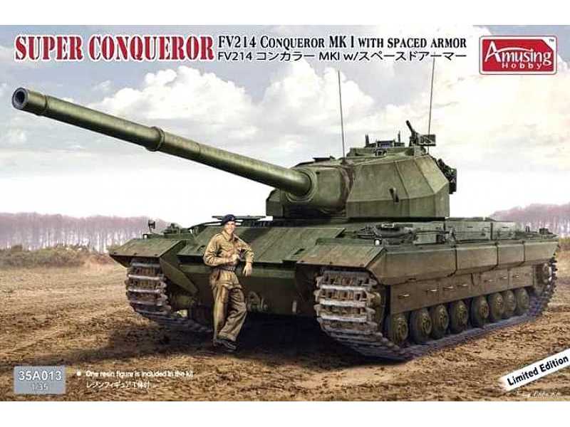 FV214 Conqueror Mk I czołg brytyjski z pancerzem warstwowym - zdjęcie 1