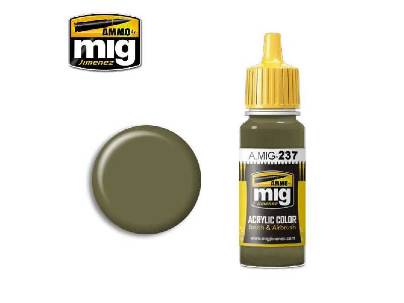 A.Mig-237 FS 23070 Dark Olive Drab - zdjęcie 1 A.Mig-237 FS 23070 Dark Olive Drab - zdjęcie 1