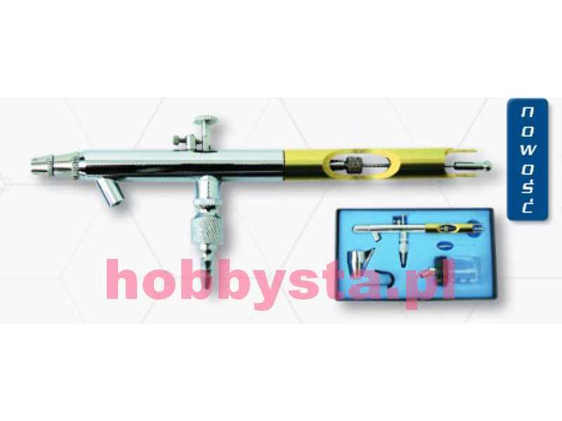 Aerograf dwufunkcyjny 0,8 mm - zdjęcie 1 Aerograf dwufunkcyjny 0,8 mm - zdjęcie 1