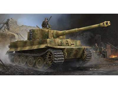 Pz.Kpfw.VI Ausf.E Sd.Kfz.181 Tiger I Late Production w/Zimmerit - zdjęcie 1