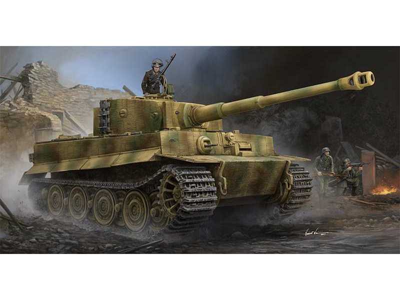 Pz.Kpfw.VI Ausf.E Sd.Kfz.181 Tiger I Late Production w/Zimmerit - zdjęcie 1 Pz.Kpfw.VI Ausf.E Sd.Kfz.181 Tiger I Late Production w/Zimmerit - zdjęcie 1