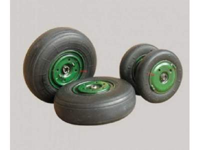 Resin Wheels To Mig-29a - zdjęcie 1