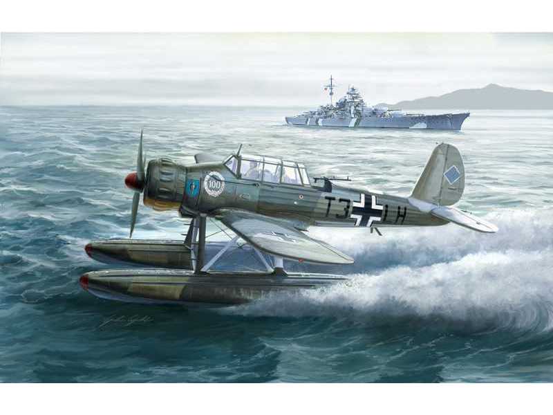 Arado AR 196 A-3 niemiecki wodnosamolot rozpoznawczy - zdjęcie 1 Arado AR 196 A-3 niemiecki wodnosamolot rozpoznawczy - zdjęcie 1