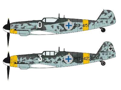 Messerschmitt Bf109G-6 Finnish Air Force Aces -  2 modele - zdjęcie 1