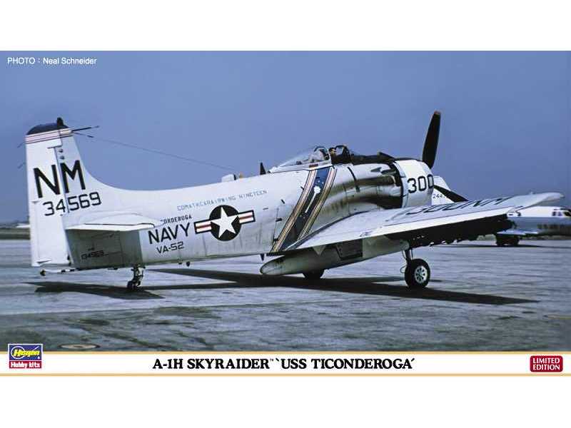 A-1H Skyraider "USS Ticonderoga" - 2 modele Limited Edition - zdjęcie 1 A-1H Skyraider "USS Ticonderoga" - 2 modele Limited Edition - zdjęcie 1