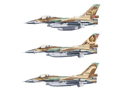 General Dynamics  F-16C Barak - Izrael - zdjęcie 4