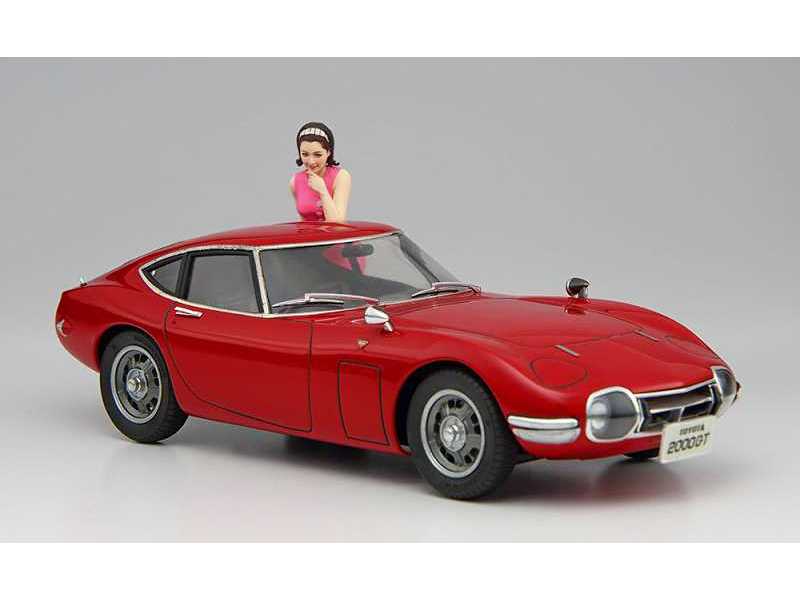 Toyota 2000GT z figurką dziewczyny - edycja limitowana - zdjęcie 1