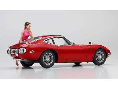 Toyota 2000GT z figurką dziewczyny - edycja limitowana - zdjęcie 3