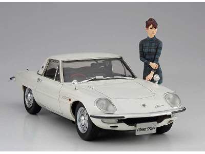 Mazda Cosmo Sport L10B z figurką dziewczyny - edycja limitowana - zdjęcie 2