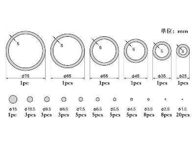 Plastic Circle Board B-set - zdjęcie 2