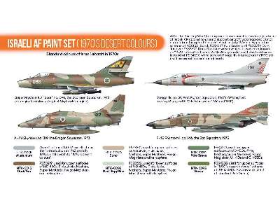 Cs12 Israeli Af Paint Set 1970 Desert Colour - zdjęcie 2