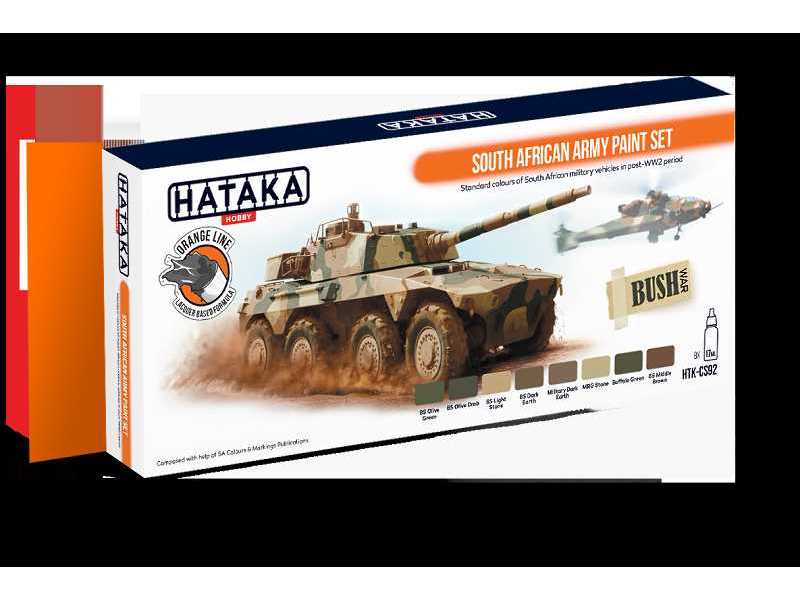 Cs92 South African Army Paint Set - zdjęcie 1 Cs92 South African Army Paint Set - zdjęcie 1