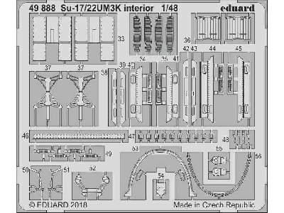 Su-17/22UM3K interior 1/48 - Kitty Hawk - zdjęcie 2