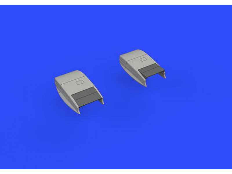 Spitfire Mk. VIII / IX / XVI radiator fairings 1/72 - Eduard - zdjęcie 1 Spitfire Mk. VIII / IX / XVI radiator fairings 1/72 - Eduard - zdjęcie 1