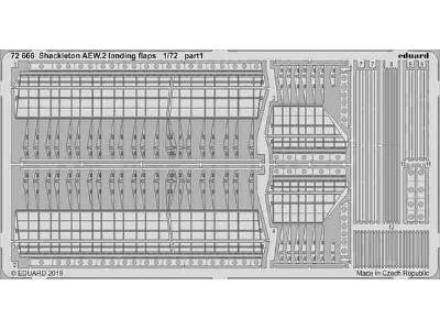 Shackleton AEW.2 landing flaps 1/72 - Airfix - zdjęcie 1