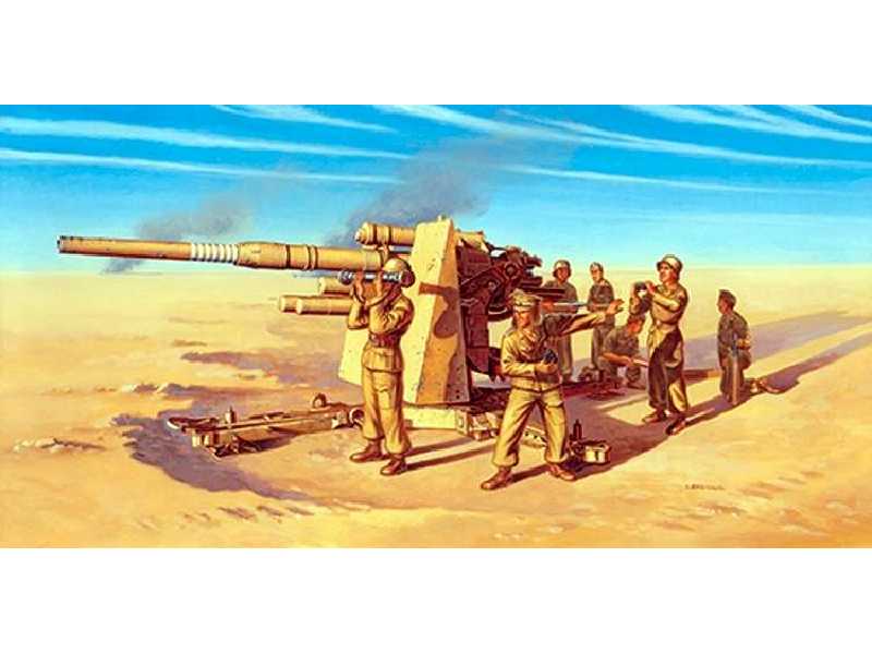 Działo przeciwlotnicze 8.8 cm. FLAK 37 AA z obsługą - zdjęcie 1 Działo przeciwlotnicze 8.8 cm. FLAK 37 AA z obsługą - zdjęcie 1