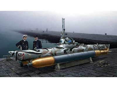 Niemiecka miniaturowa łódź podwodna "Biber" - zdjęcie 1