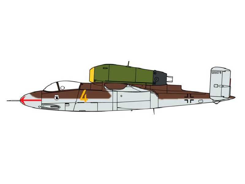 Heinkel He162A-2 "Salamander" - seria pomarańczowa - zdjęcie 1 Heinkel He162A-2 "Salamander" - seria pomarańczowa - zdjęcie 1