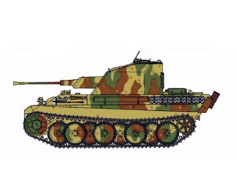 Flakpanzer V "Coelian" + figurki Panzer Riders - zdjęcie 1 Flakpanzer V "Coelian" + figurki Panzer Riders - zdjęcie 1