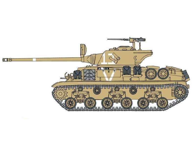 Izraelski M50 Super Sherman + izraelscy spadachroniarze - zdjęcie 1 Izraelski M50 Super Sherman + izraelscy spadachroniarze - zdjęcie 1