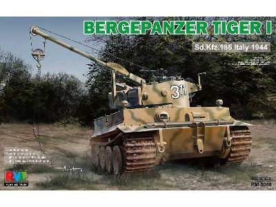 Bergepanzer Tiger I Sd.Kfz.185 Włochy 1944 - zdjęcie 1