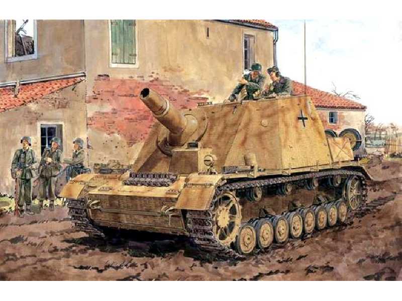 Działo sam. Sd.Kfz.166 Stu.Pz.IV "Brummbar" Mid Production - zdjęcie 1 Działo sam. Sd.Kfz.166 Stu.Pz.IV "Brummbar" Mid Production - zdjęcie 1