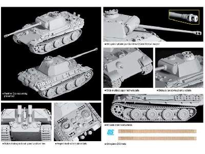 Sd. Kfz.171 Panther G w/Steel Road Wheels - Seria Armor Pro - zdjęcie 2