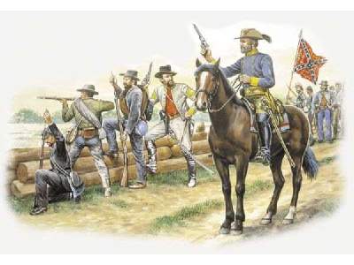 Figurki - Confederate Troops - zdjęcie 1