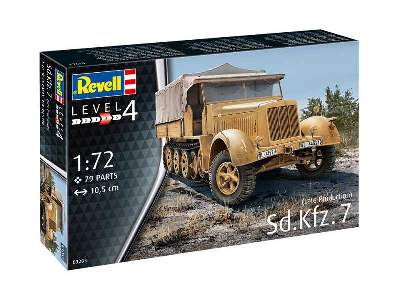 Ciągnik artyleryjski Sd.Kfz. 7 późna produkcja - zdjęcie 4