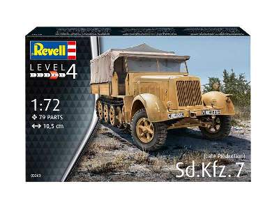 Ciągnik artyleryjski Sd.Kfz. 7 późna produkcja - zdjęcie 6