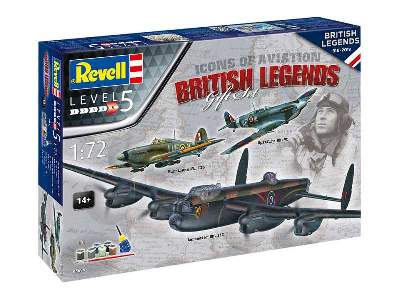Legendy brytyjskiego lotnictwa - 3 samoloty - zestaw podarunkowy - zdjęcie 7