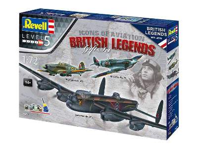 Legendy brytyjskiego lotnictwa - 3 samoloty - zestaw podarunkowy - zdjęcie 9