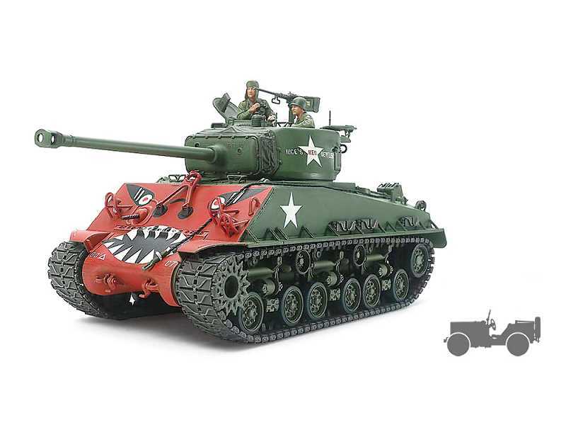 Czołg amerykański M4A3E8 Sherman Easy Eight Wojna Koreańska - zdjęcie 1 Czołg amerykański M4A3E8 Sherman Easy Eight Wojna Koreańska - zdjęcie 1