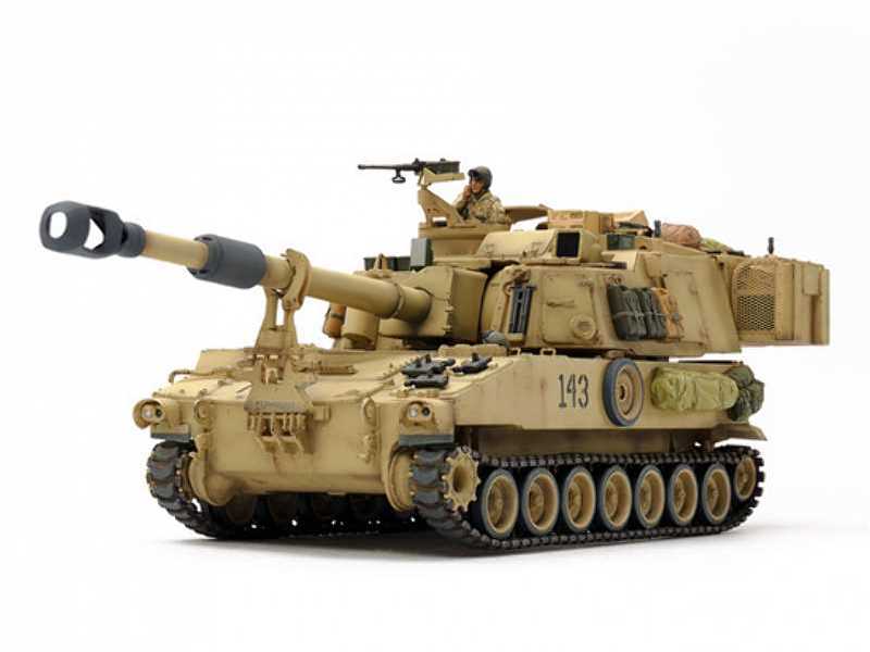 Amerykańska haubica samobieżna M109A6 Paladin - Wojna w Iraku - zdjęcie 1 Amerykańska haubica samobieżna M109A6 Paladin - Wojna w Iraku - zdjęcie 1