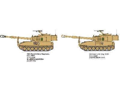 Amerykańska haubica samobieżna M109A6 Paladin - Wojna w Iraku - zdjęcie 9