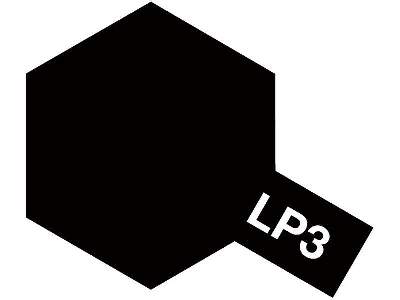 Farba LP-3 Flat black - Lacquer Paint - zdjęcie 1