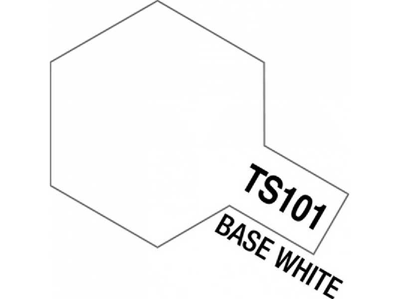 TS-101 Base White - podkład biały w sprayu - zdjęcie 1