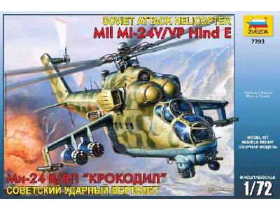 Śmigłowiec sowiecki MiL-24V/VP Hind E - zdjęcie 1