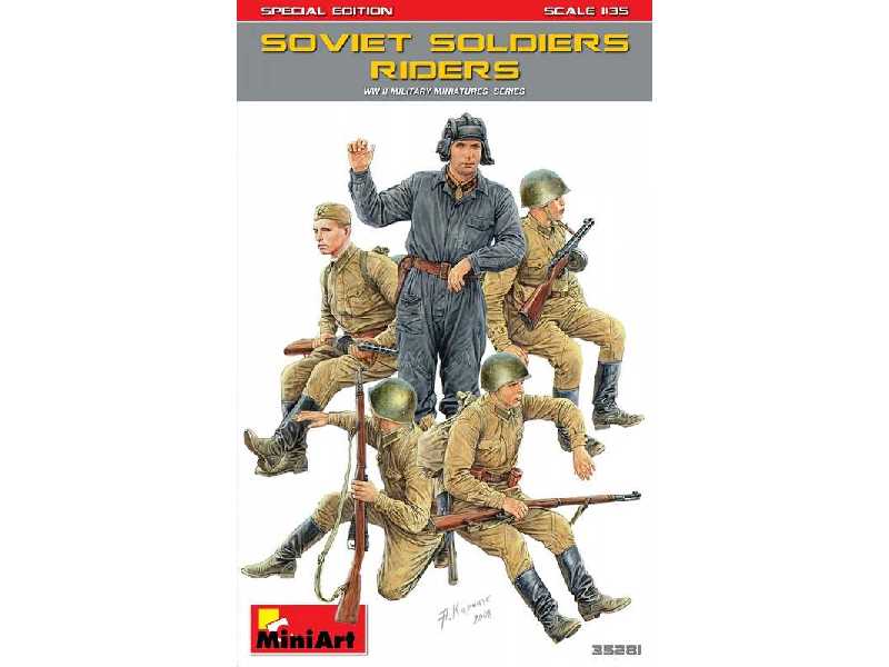 Sowieccy żołnierze czołgista i piechota - edycja specjalna - zdjęcie 1 Sowieccy żołnierze czołgista i piechota - edycja specjalna - zdjęcie 1