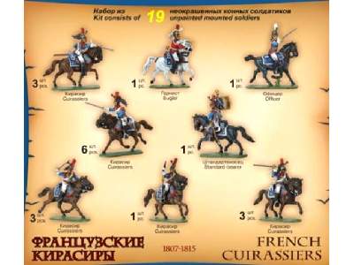 Figurki Francuscy kirasjerzy - 1807-1815 - zdjęcie 2