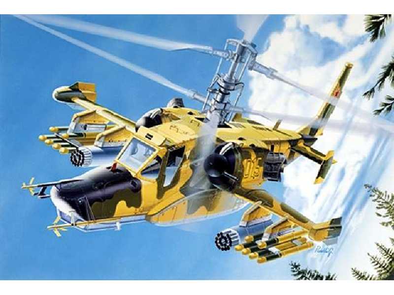 Śmigłowiec Kamov KA-50 HOKUM - zdjęcie 1 Śmigłowiec Kamov KA-50 HOKUM - zdjęcie 1