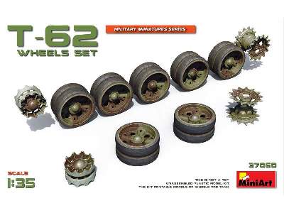 T-62 Wheels Set - zdjęcie 1