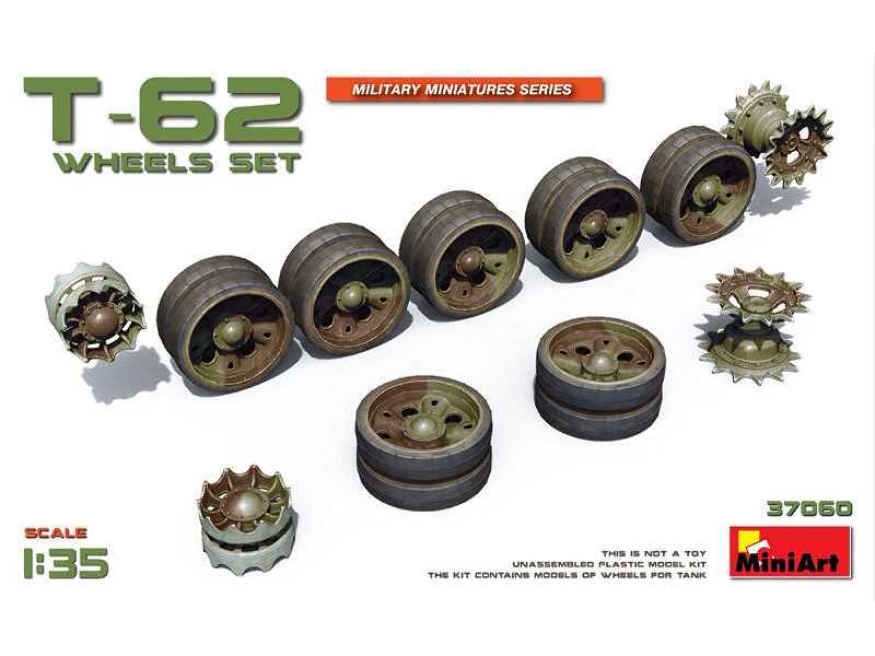 T-62 Wheels Set - zdjęcie 1