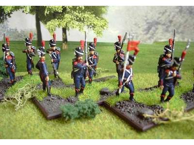 1808-1812 Napoleońska lekka piechota Carabiniers - zdjęcie 4