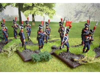 1808-1812 Napoleońska lekka piechota Carabiniers - zdjęcie 4