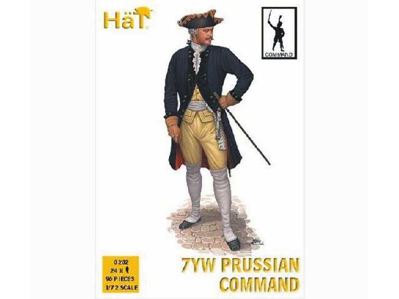 Pruska piechota - wojna siedmioletnia - dowództwo - zdjęcie 1